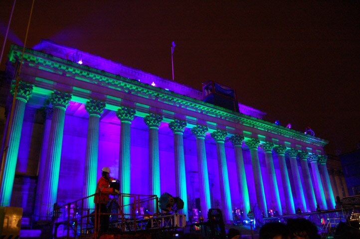 St Georges Hall at Night