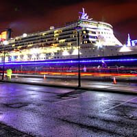 Cunard Queen Mary 2 at Liverpool