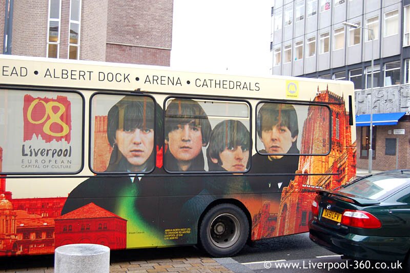 The Beatles Bus Design Liverpool